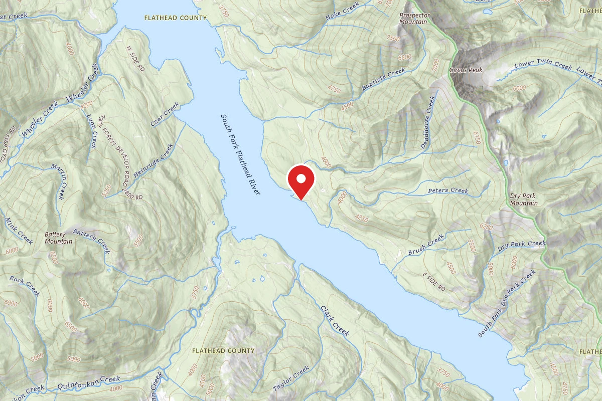 Flathead Dispersed Campsite 11500 #3