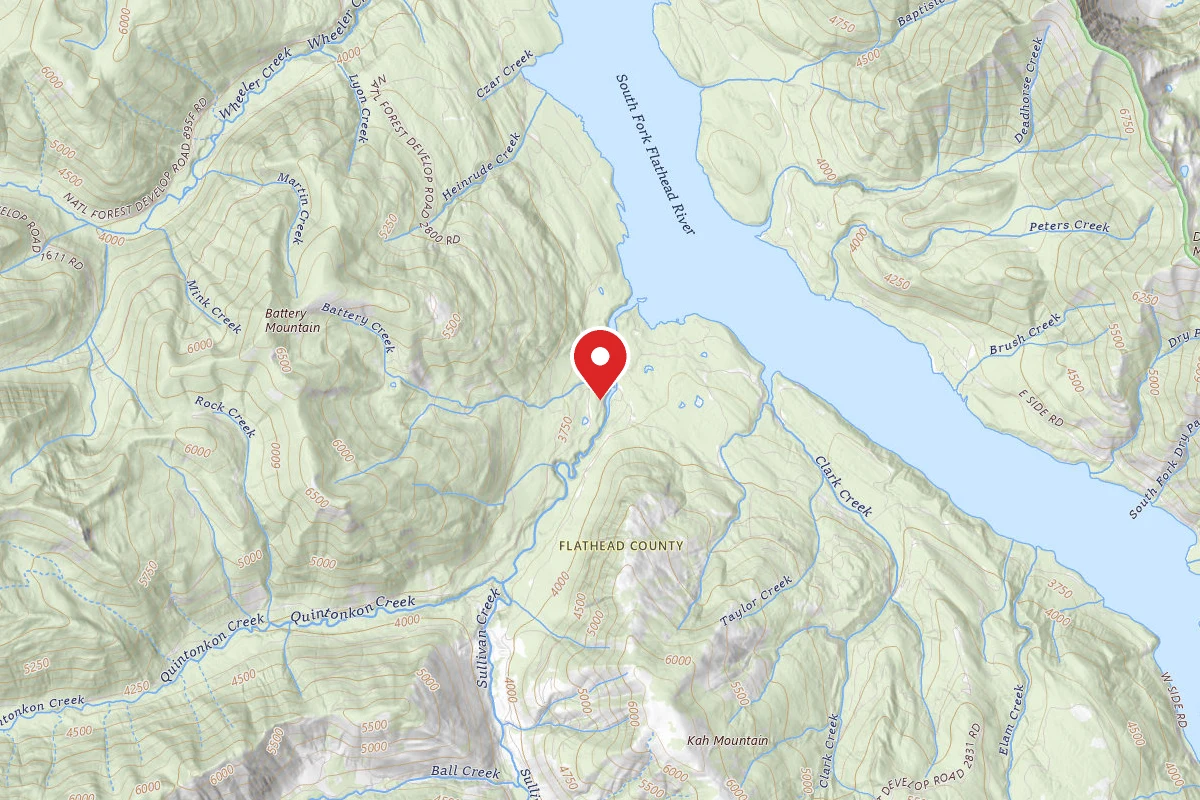 Flathead Dispersed Campsite RD 381P