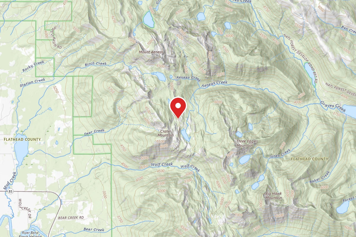 Flathead Dispersed Campsite ITK CRA 001