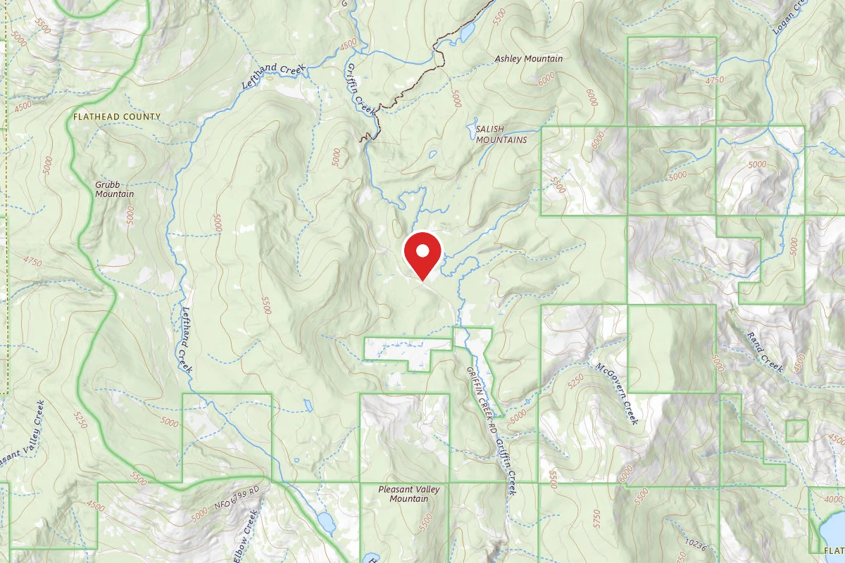 Flathead Dispersed Campsite ROAD538-3