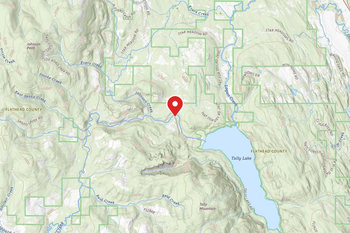 Flathead Dispersed Campsite ROAD 913-9