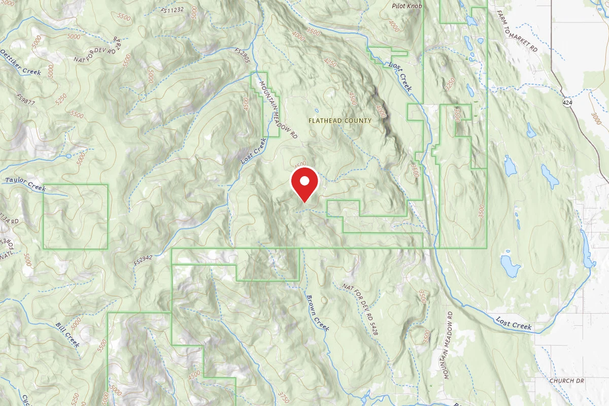 Flathead Dispersed Campsite 542B-2