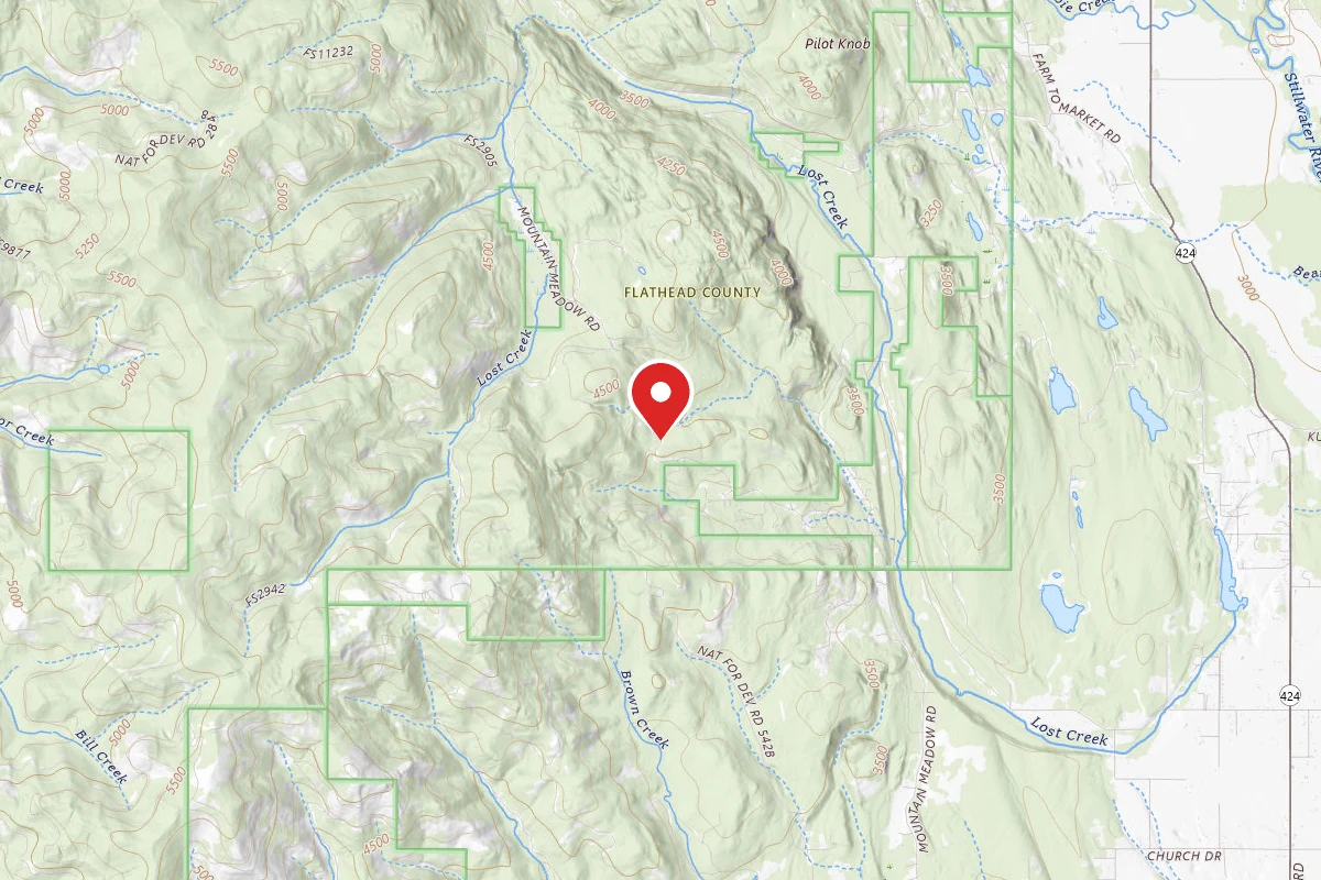 Flathead Dispersed Campsite 542-1