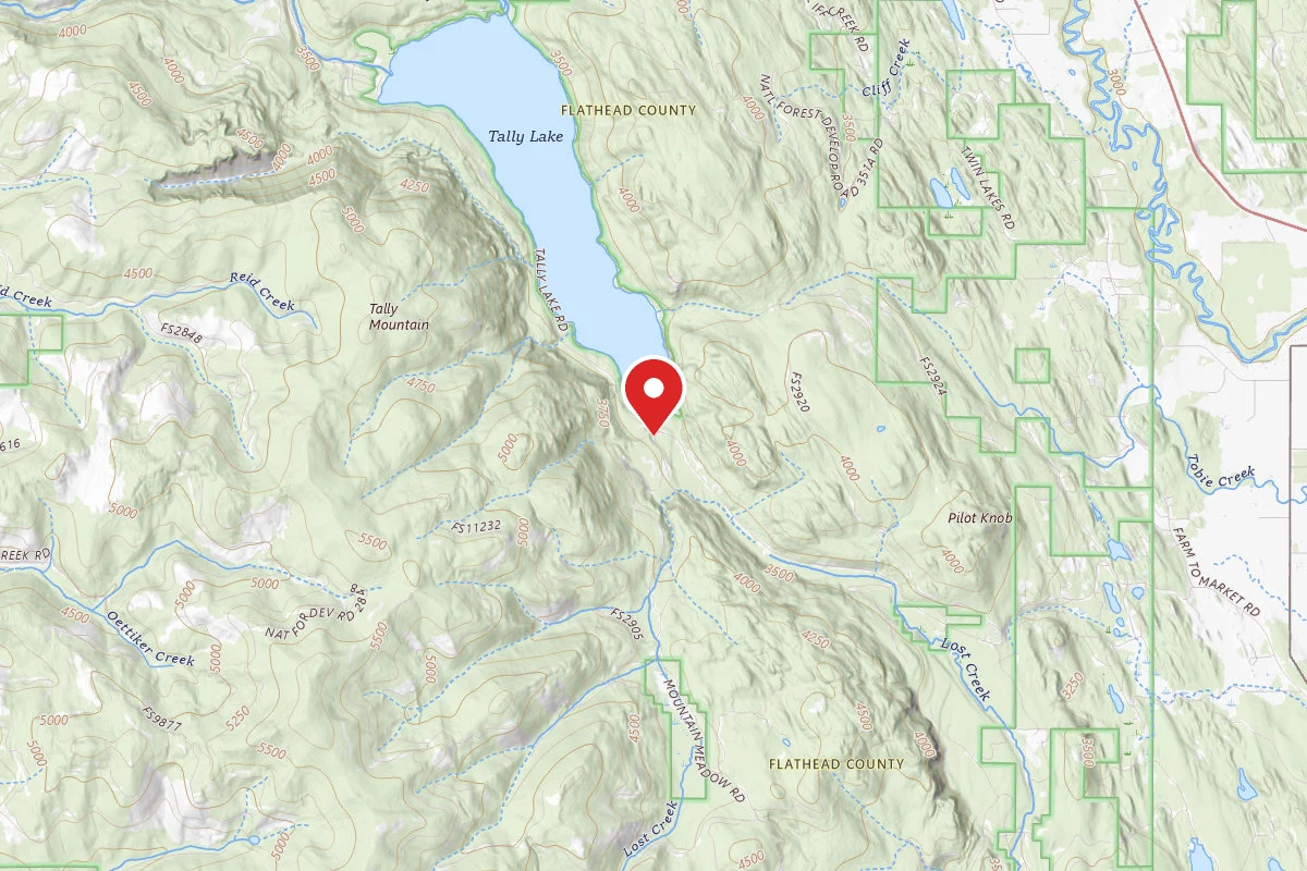Flathead Dispersed Campsite 542-10