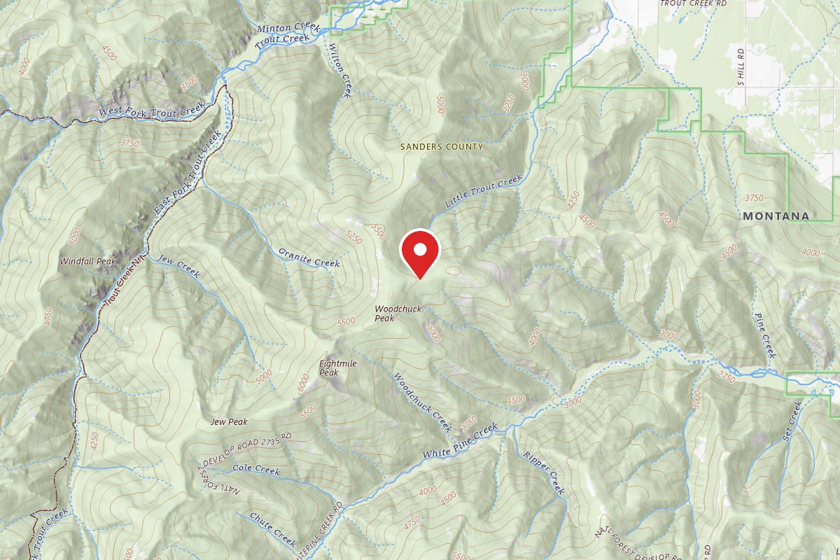 Kootenai Dispersed Campsite TR 766