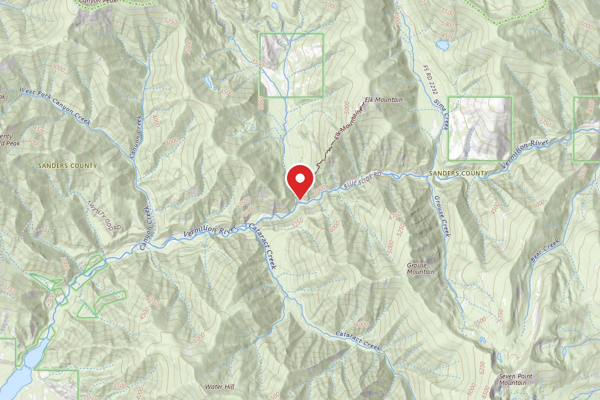 Kootenai Dispersed Campsite RD 154 SITE 15