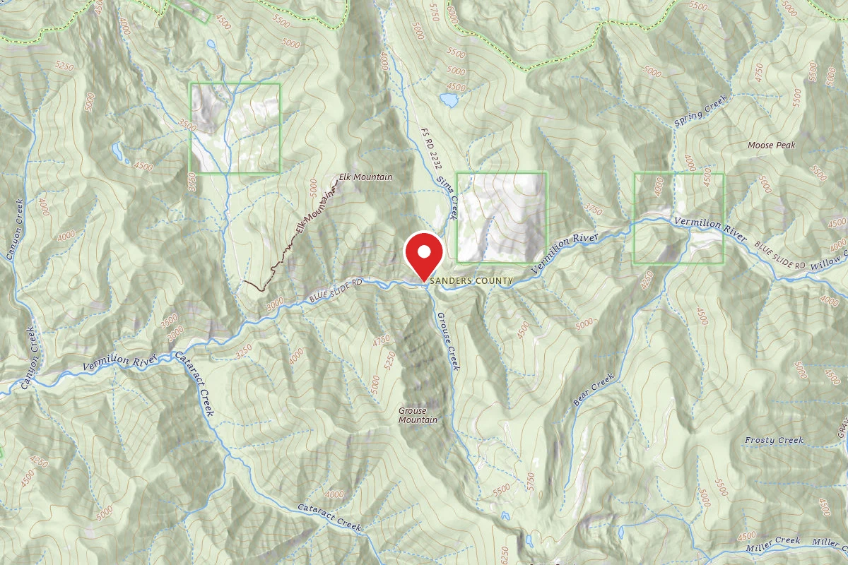 Kootenai Dispersed Campsite RD 154 SITE 19A