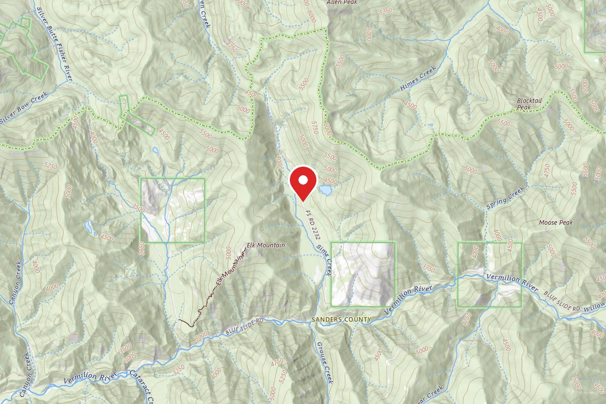 Kootenai Dispersed Campsite RD 2232