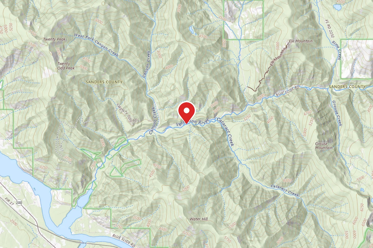 Kootenai Dispersed Campsite RD 154 SITE 9A