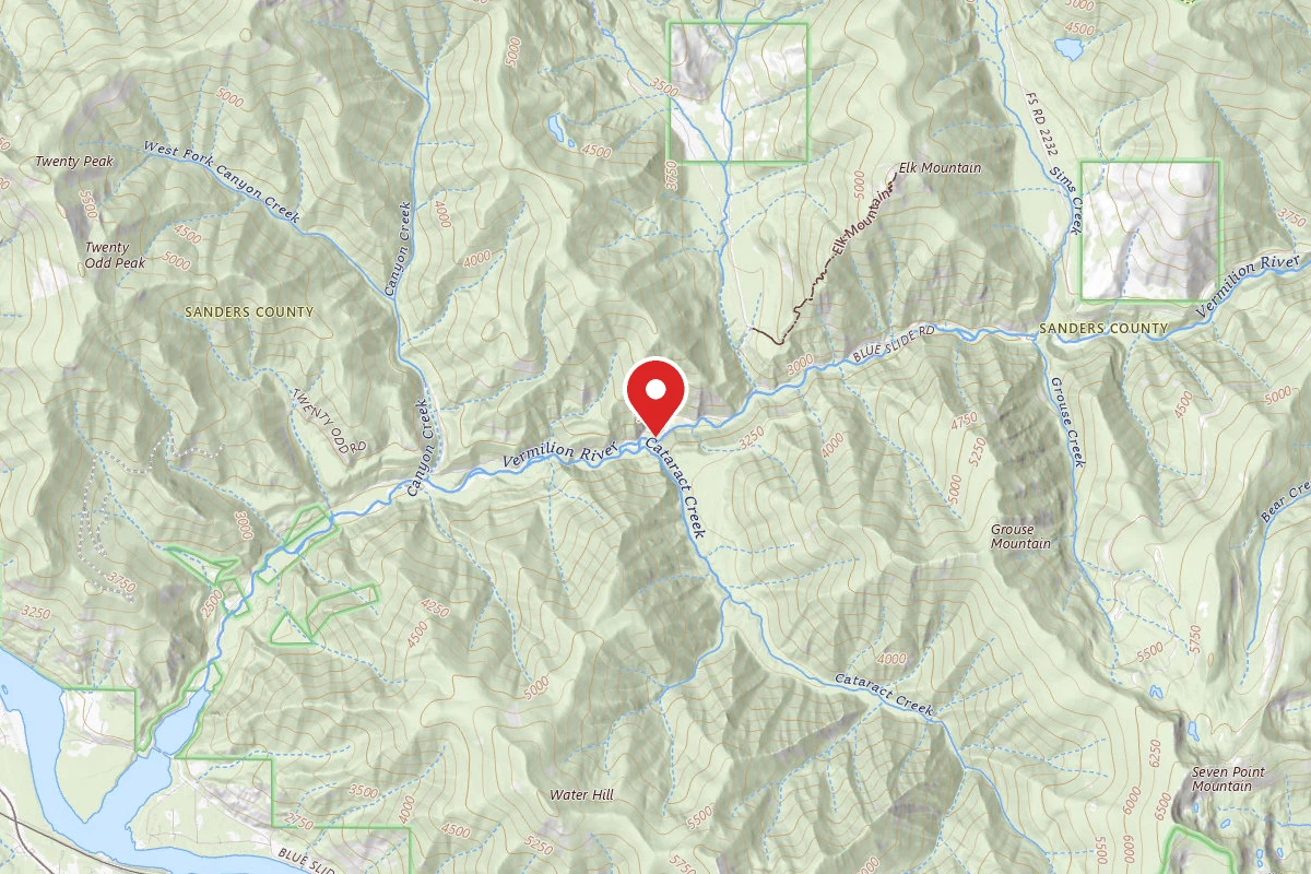 Kootenai Dispersed Campsite RD 154 SITE 14