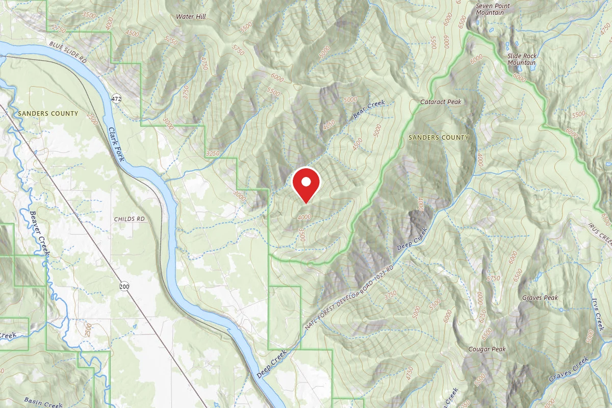 Kootenai Dispersed Campsite 2241RD2 SITE 2