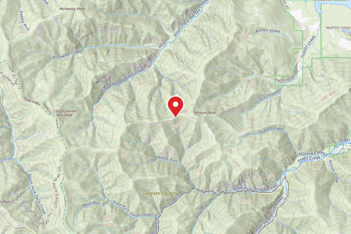 Kootenai Dispersed Campsite 322DRD-003