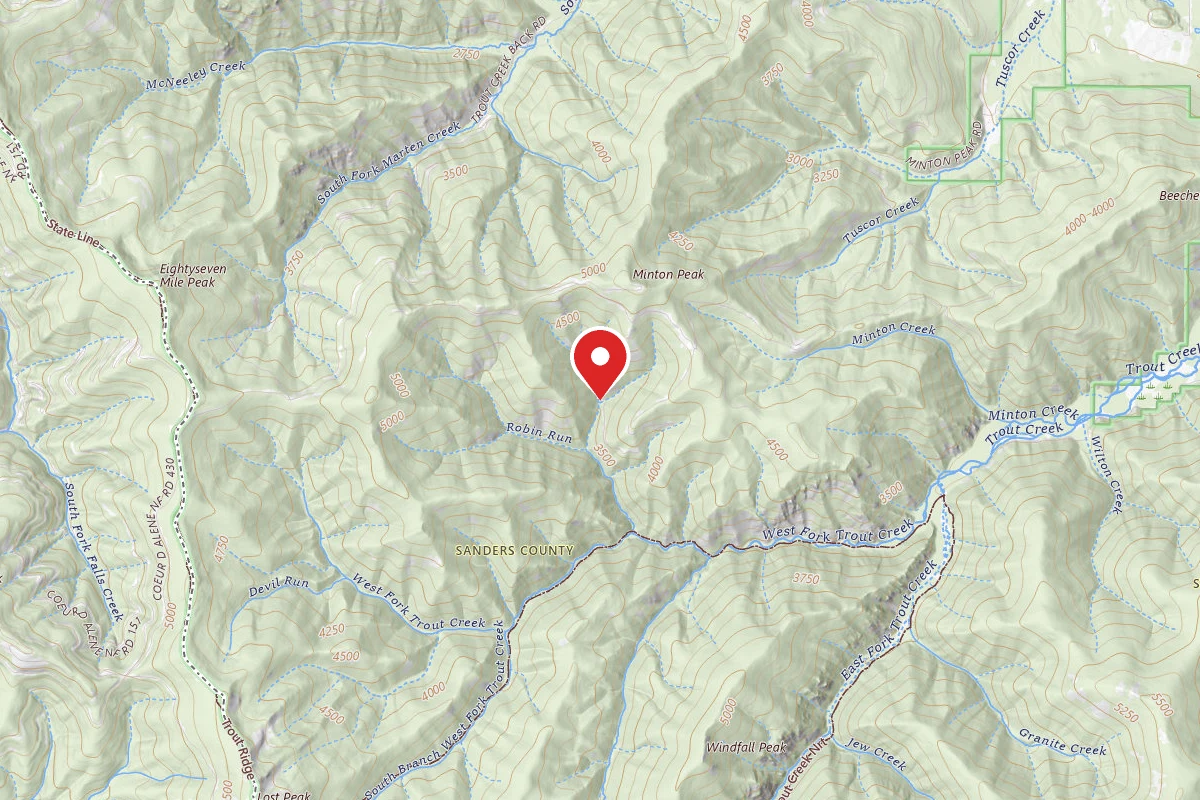 Kootenai Dispersed Campsite 2217RD-010