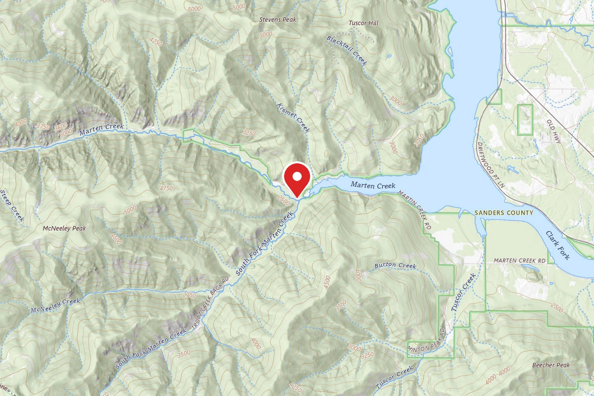 Kootenai Dispersed Campsite 151RD-004
