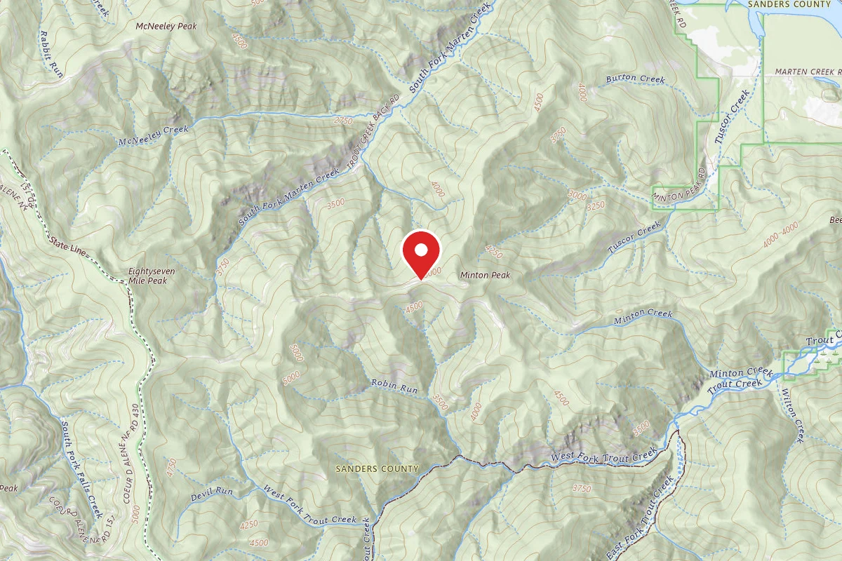 Kootenai Dispersed Campsite 322RD-006