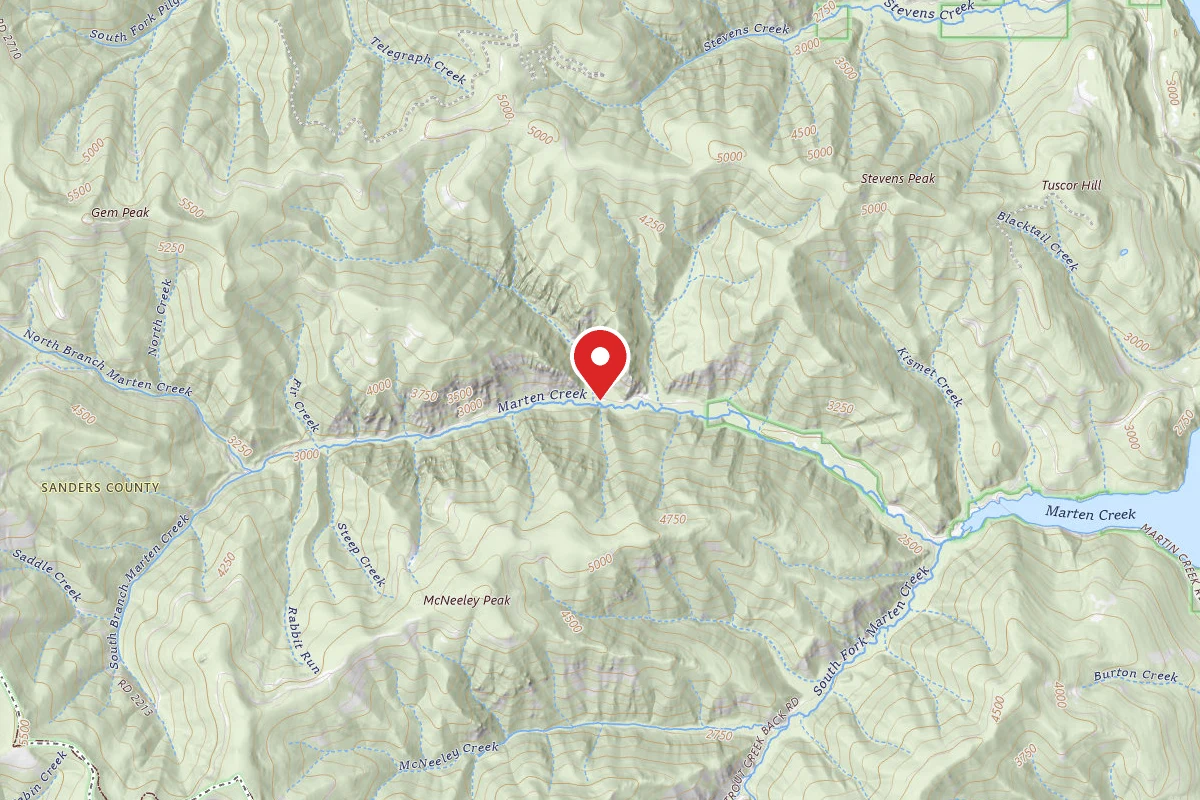 Kootenai Dispersed Campsite 151RD3-009