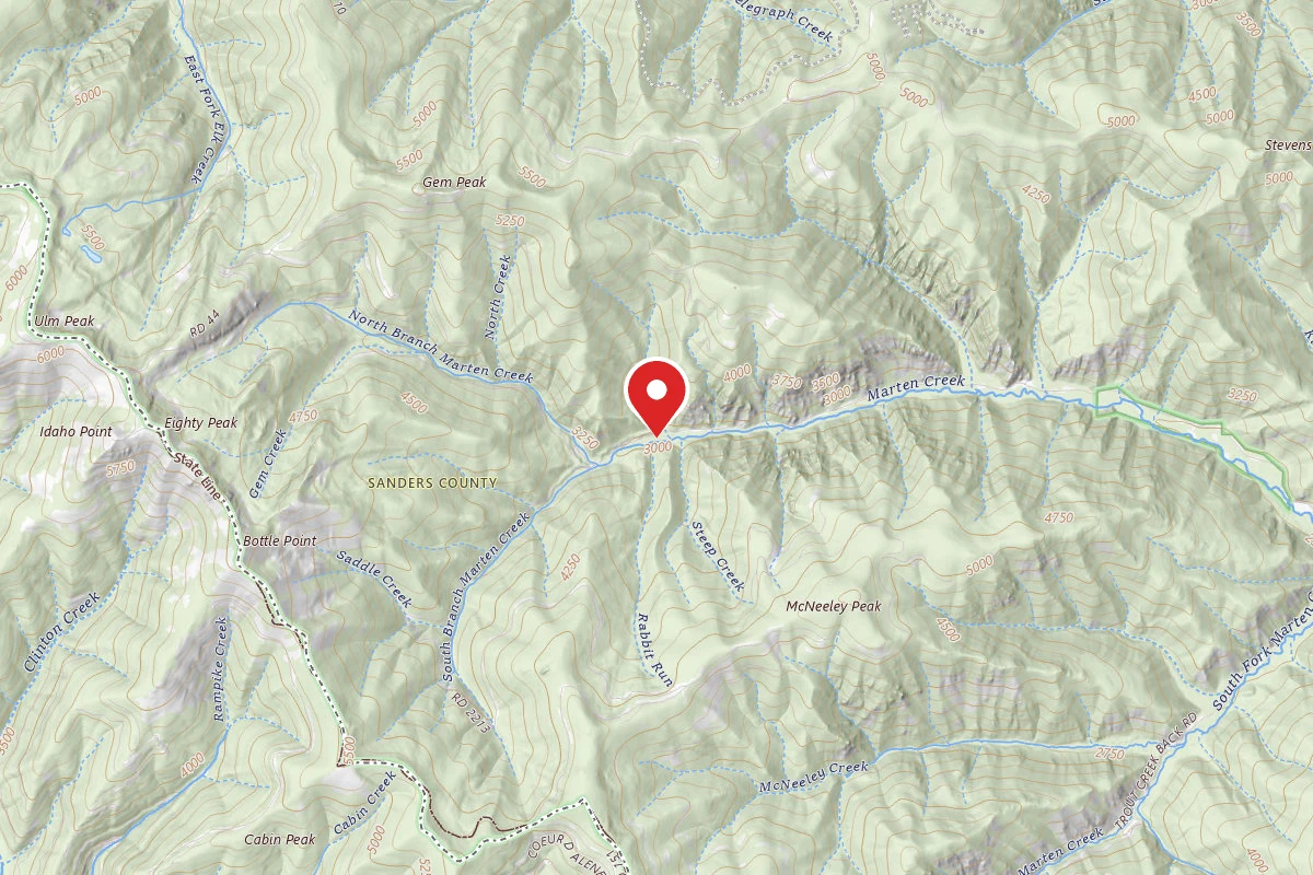 Kootenai Dispersed Campsite 151RD3-012