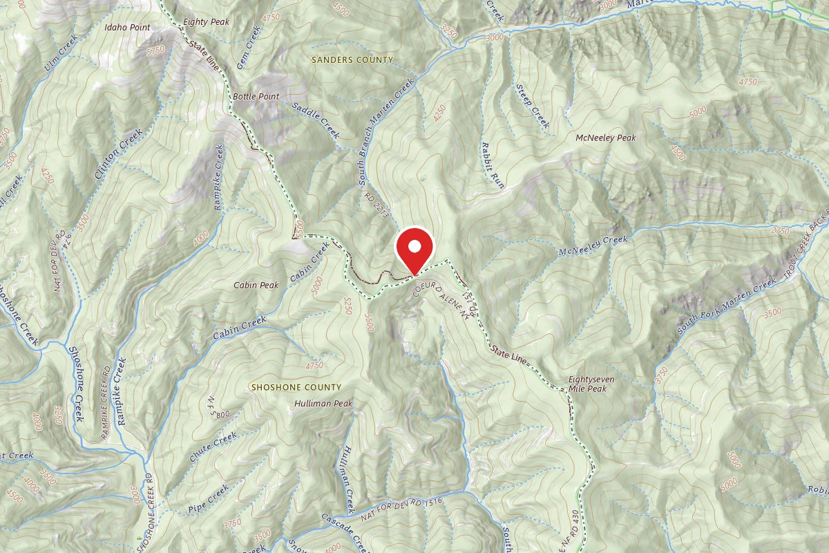 Kootenai Dispersed Campsite 151RD3-016