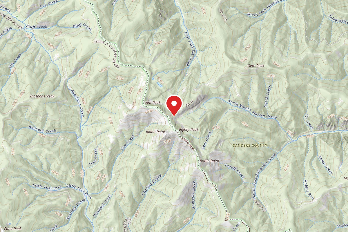 Kootenai Dispersed Campsite 149RD-018