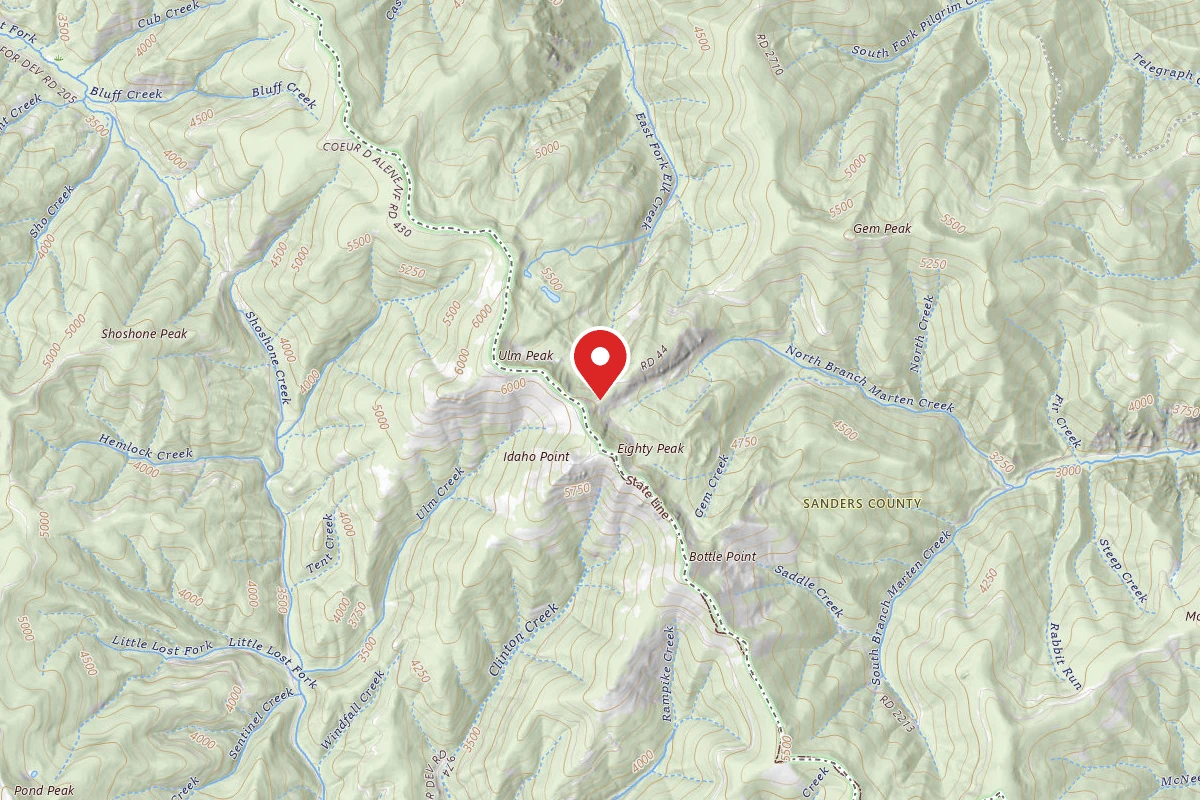 Kootenai Dispersed Campsite 149RD-019