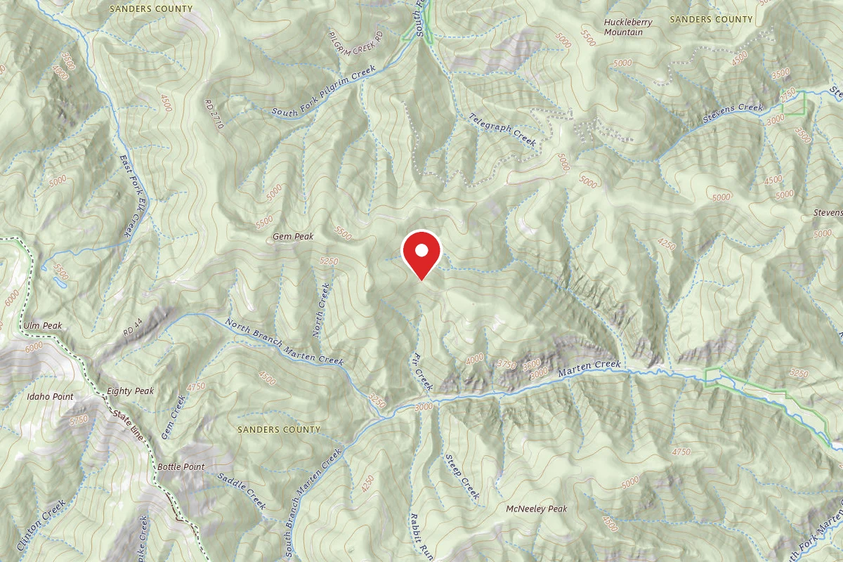 Kootenai Dispersed Campsite 2244RD-023