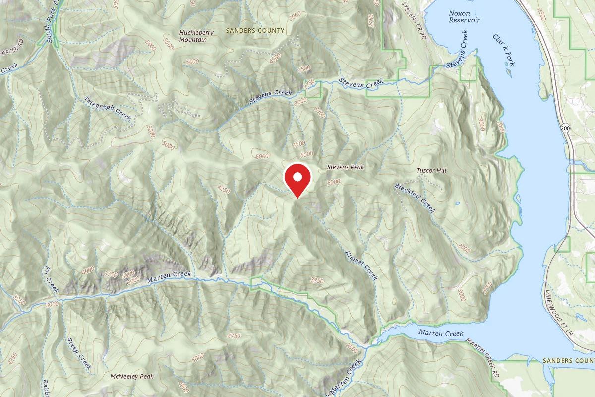Kootenai Dispersed Campsite 2214RD-027