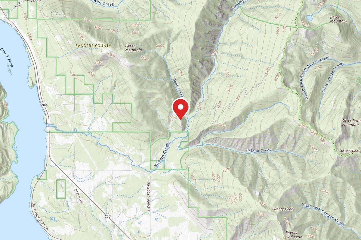 Kootenai Dispersed Campsite 1119BRD-001