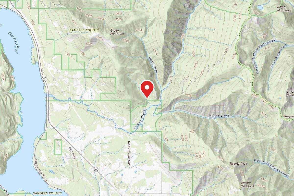 Kootenai Dispersed Campsite 1119RD-002