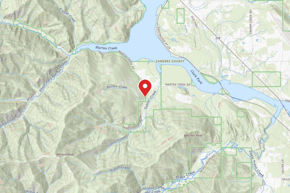 Kootenai Dispersed Campsite 2246RD-002