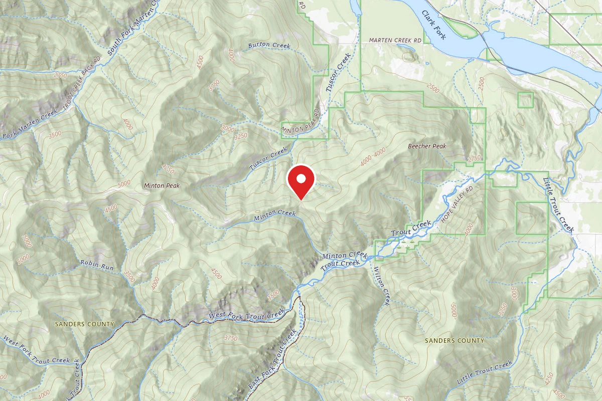 Kootenai Dispersed Campsite 2219RD-008