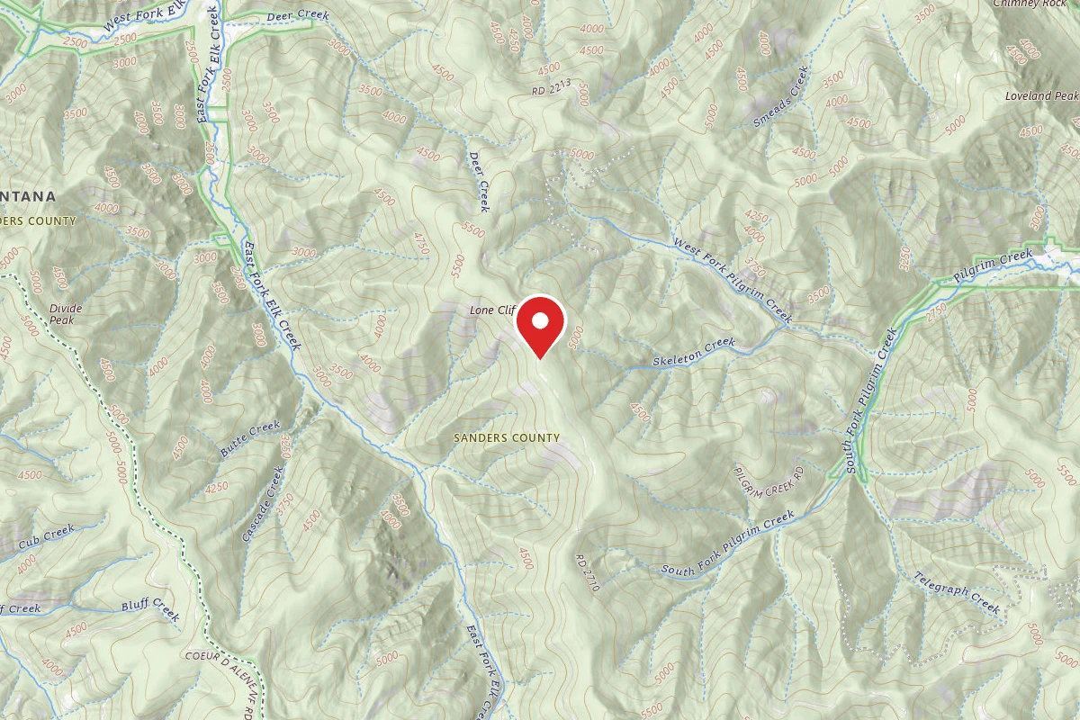 Kootenai Dispersed Campsite 2744RD-019