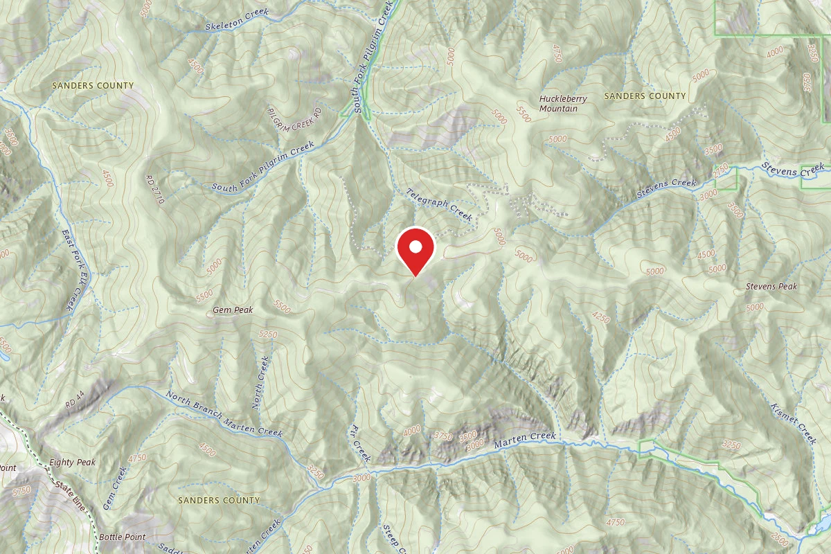 Kootenai Dispersed Campsite 2710RD-022