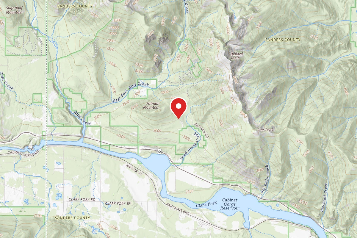 Kootenai Dispersed Campsite 2292DRD-003