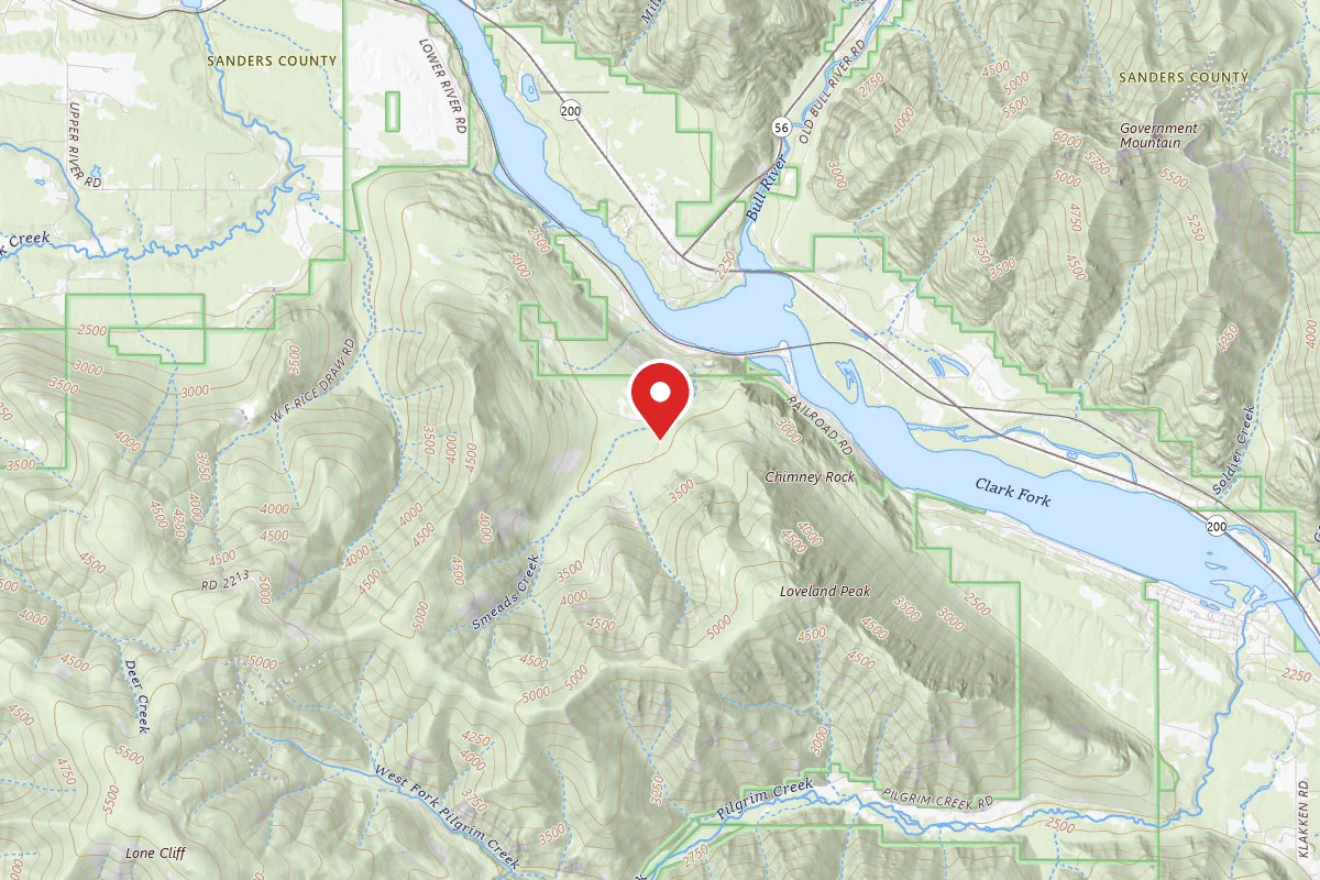 Kootenai Dispersed Campsite RD 2706
