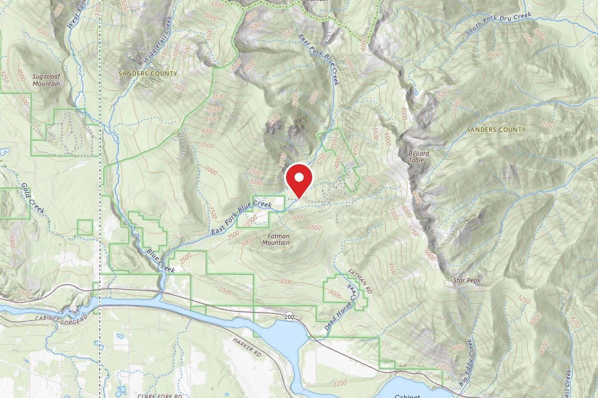 Kootenai Dispersed Campsite 2290RD-003