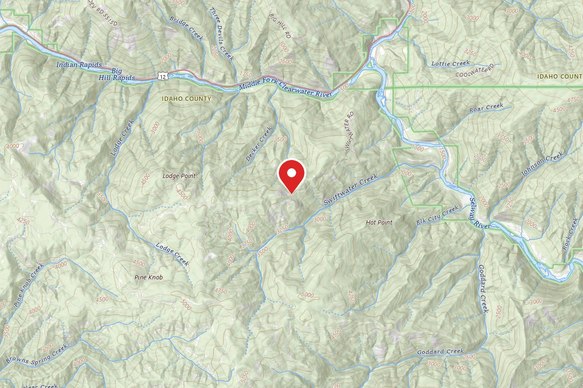 Nez Perce-Clearwater Dispersed Campsite MC470RD-001