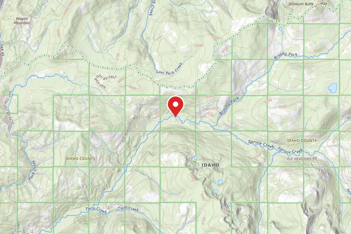 Nez Perce-Clearwater Dispersed Campsite POW373RD-003