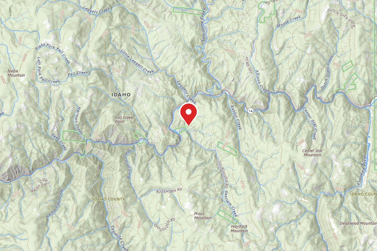 Nez Perce-Clearwater Dispersed Campsite RR492RD-001