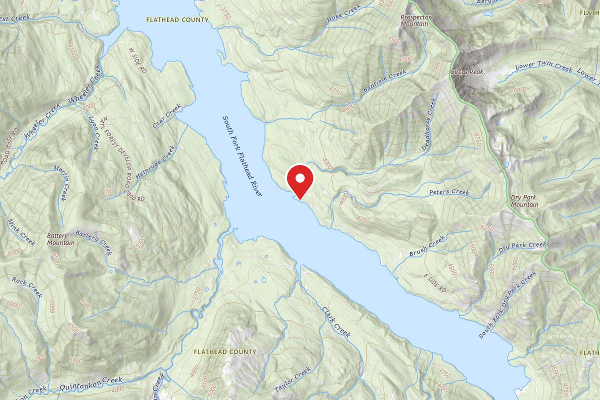 Flathead Dispersed Campsite 11500 #2