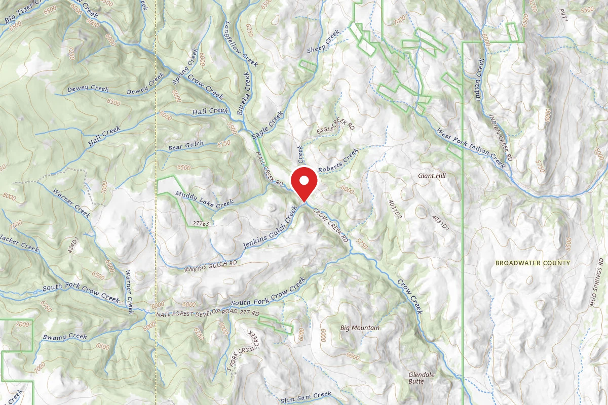 Helena-Lewis and Clark Dispersed Campsite ECROW06