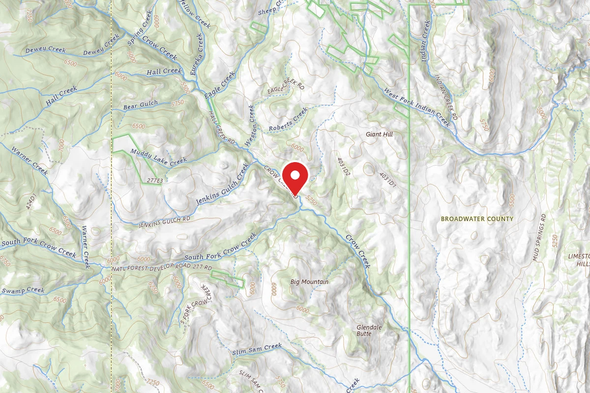 Helena-Lewis and Clark Dispersed Campsite ECROW10A