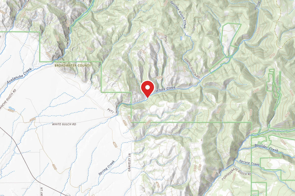 Helena-Lewis and Clark Dispersed Campsite WHITES03D