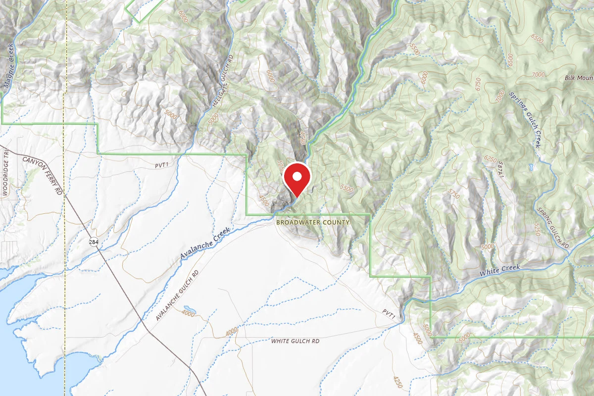 Helena-Lewis and Clark Dispersed Campsite AVALANCHE01