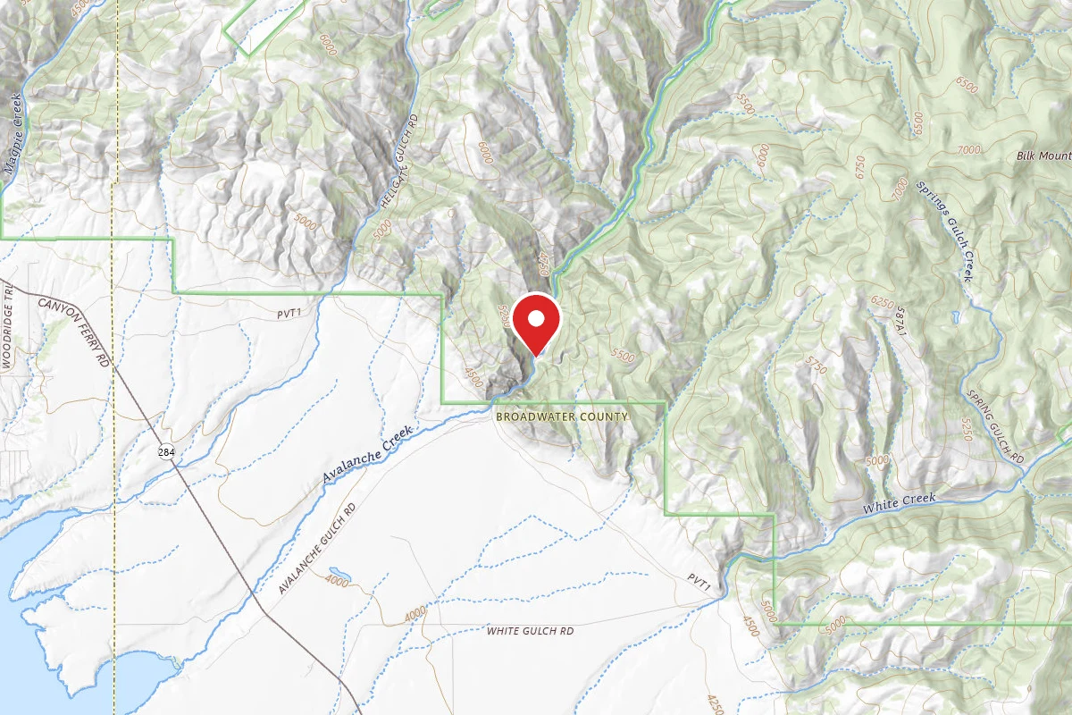 Helena-Lewis and Clark Dispersed Campsite AVALANCHE02