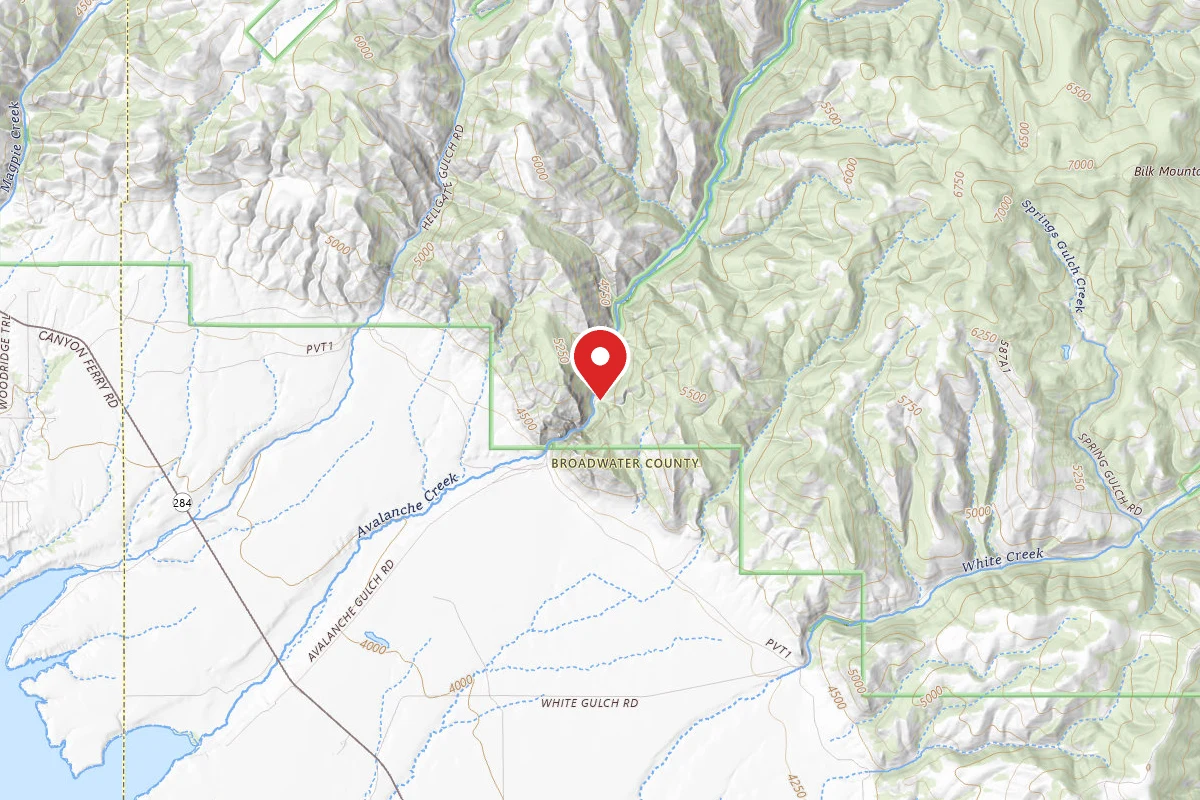 Helena-Lewis and Clark Dispersed Campsite AVALANCHE03