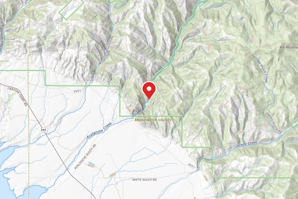 Helena-Lewis and Clark Dispersed Campsite AVALANCHE04