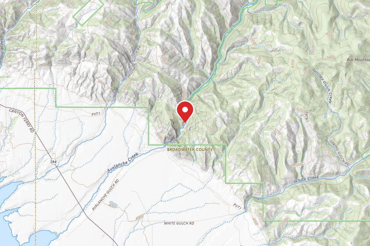 Helena-Lewis and Clark Dispersed Campsite AVALANCHE05