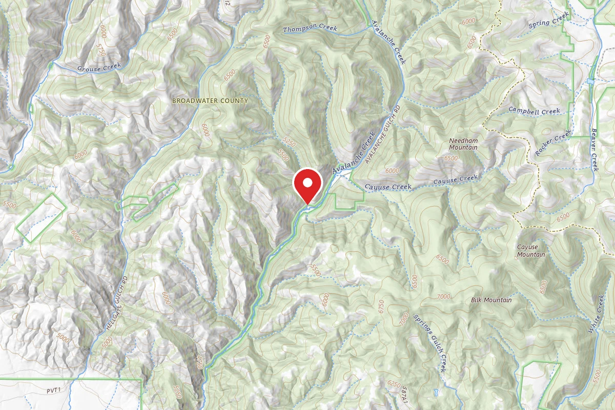Helena-Lewis and Clark Dispersed Campsite AVALANCHE18