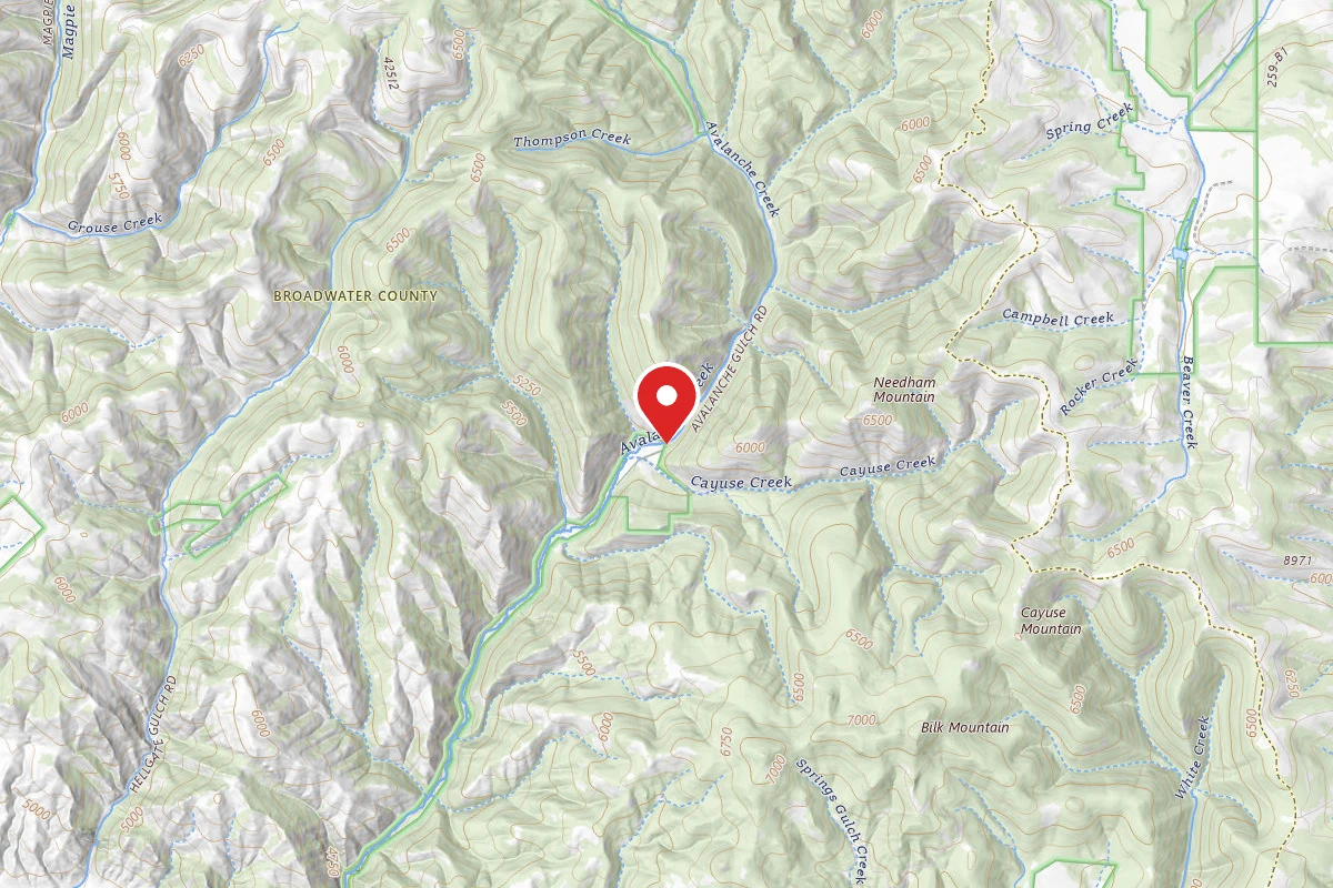 Helena-Lewis and Clark Dispersed Campsite AVALANCHE19