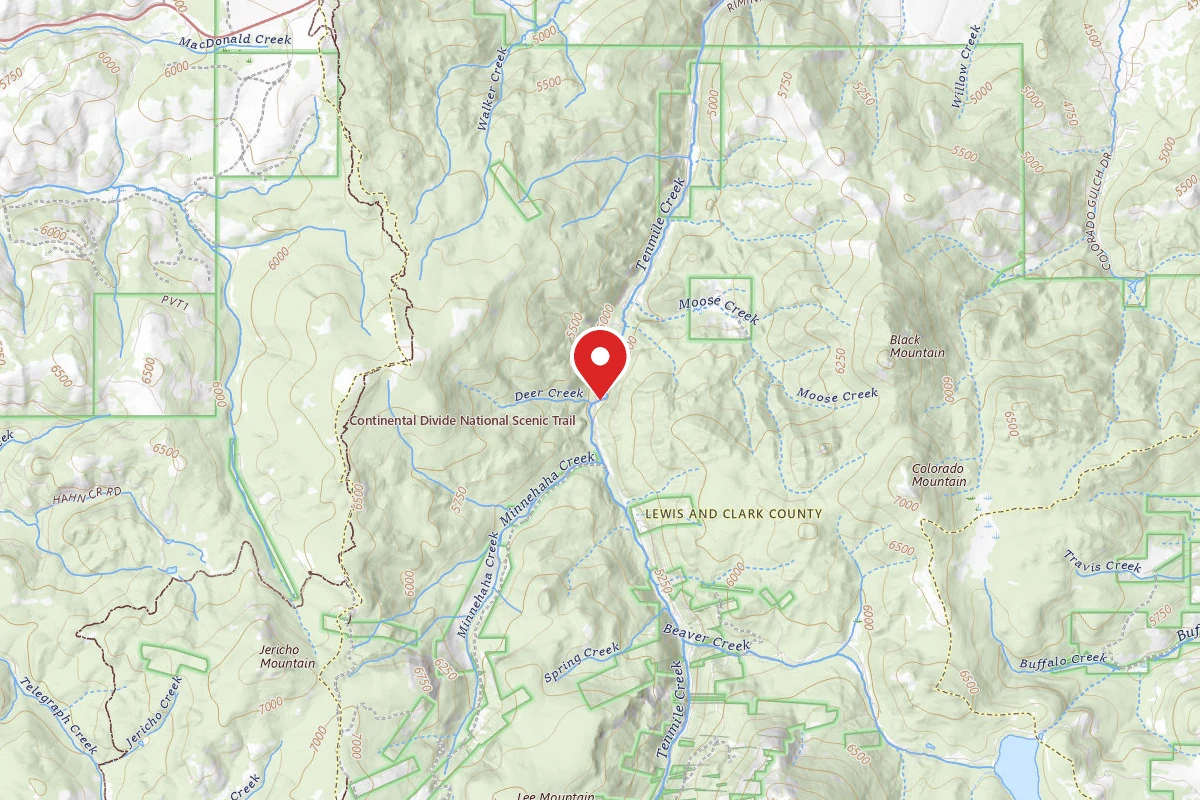 Helena-Lewis and Clark Dispersed Campsite 10MILE001A